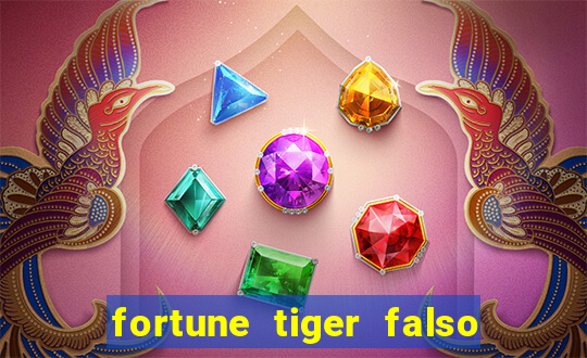 fortune tiger falso para brincar